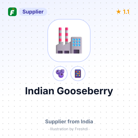 Indian Gooseberry  – summary card, no photo uploaded yet