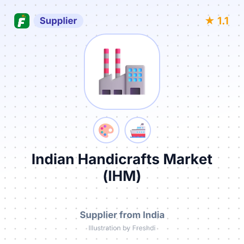 Indian Handicrafts Market (IHM) – summary card, no photo uploaded yet
