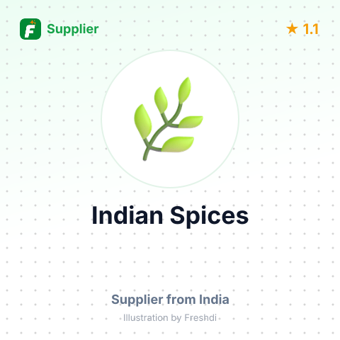 Indian Spices  – summary card, no photo uploaded yet