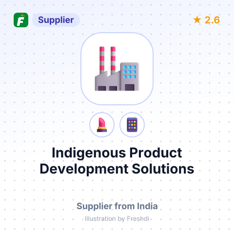 Indigenous Product Development Solutions – summary card, no photo uploaded yet