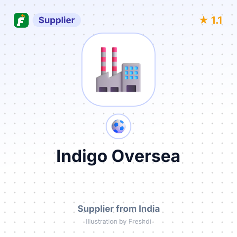 Indigo Oversea – summary card, no photo uploaded yet