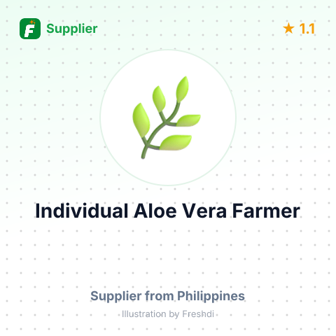Individual Aloe Vera Farmer  – summary card, no photo uploaded yet