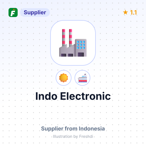 Indo Electronic – summary card, no photo uploaded yet