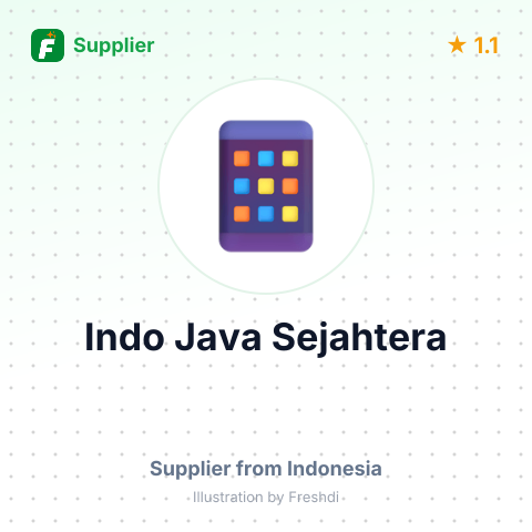 Indo Java Sejahtera  – summary card, no photo uploaded yet