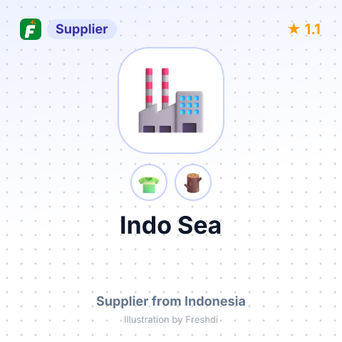 Indo Sea – summary card, no photo uploaded yet