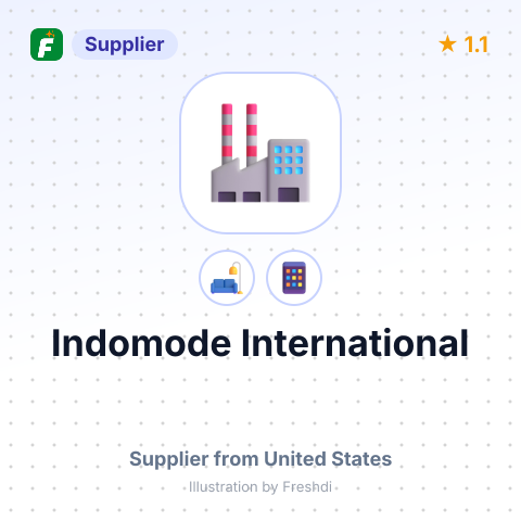Indomode International  – summary card, no photo uploaded yet