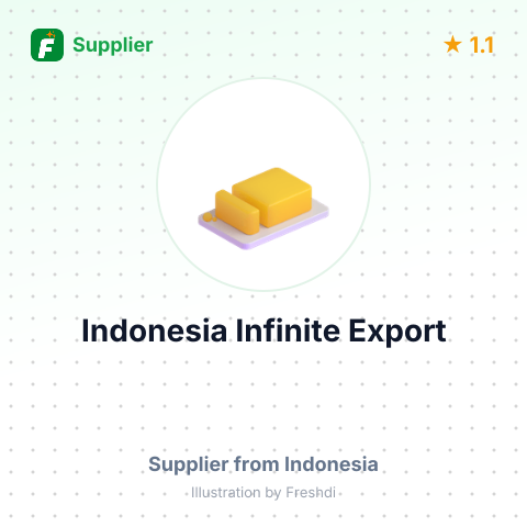 Indonesia Infinite Export  – summary card, no photo uploaded yet