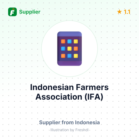 Indonesian Farmers Association (IFA)  – summary card, no photo uploaded yet