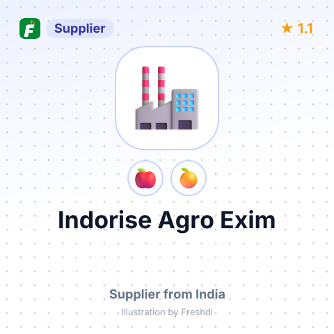 Indorise Agro Exim  – summary card, no photo uploaded yet