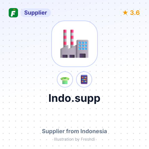 Indo.supp – summary card, no photo uploaded yet