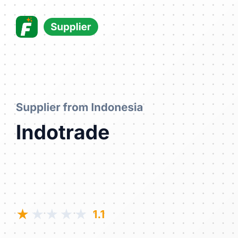 Indotrade  – summary card, no photo uploaded yet