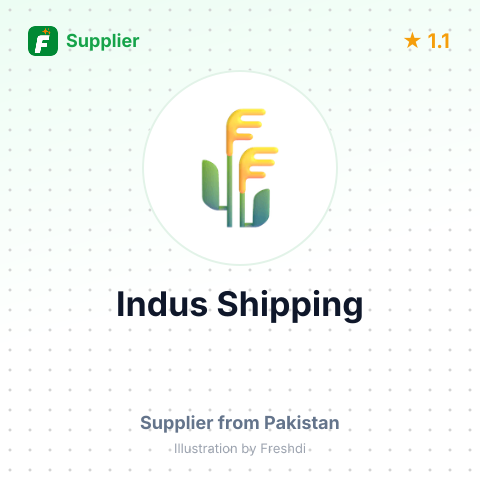 Indus Shipping  – summary card, no photo uploaded yet