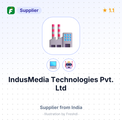 IndusMedia Technologies Pvt. Ltd – summary card, no photo uploaded yet