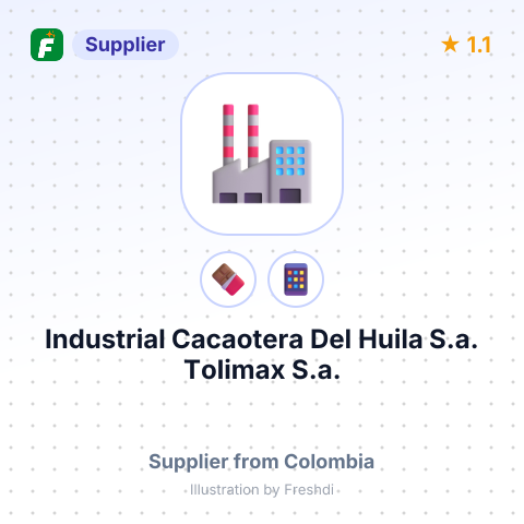 Industrial Cacaotera Del Huila S.a. Tolimax S.a.  – summary card, no photo uploaded yet