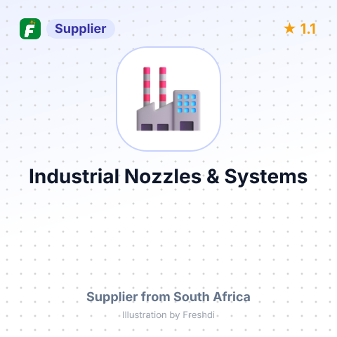Industrial Nozzles & Systems – summary card, no photo uploaded yet