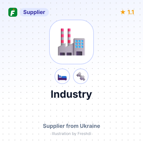 Industry – summary card, no photo uploaded yet