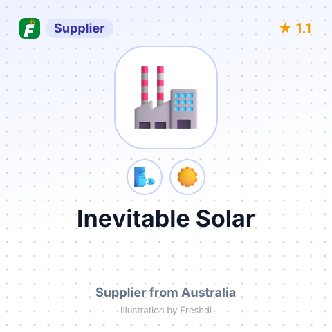 Inevitable Solar – summary card, no photo uploaded yet