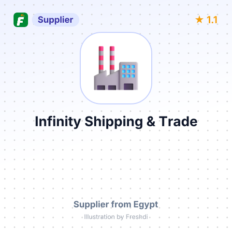 Infinity Shipping & Trade – summary card, no photo uploaded yet