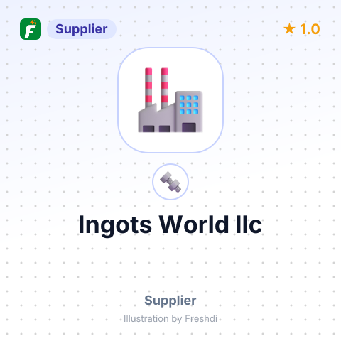 Ingots World llc – summary card, no photo uploaded yet