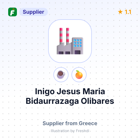 Inigo Jesus Maria Bidaurrazaga Olibares  – summary card, no photo uploaded yet