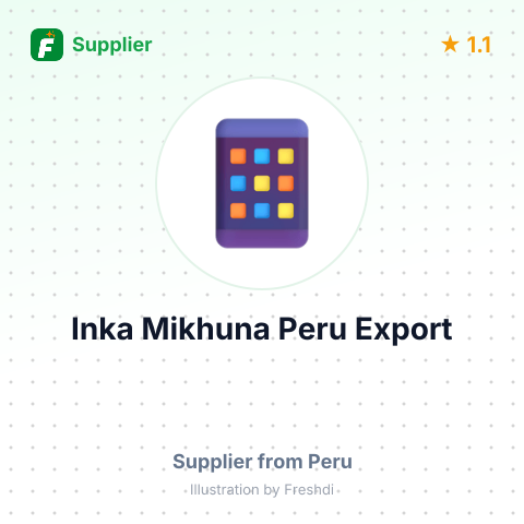 Inka Mikhuna Peru Export  – summary card, no photo uploaded yet