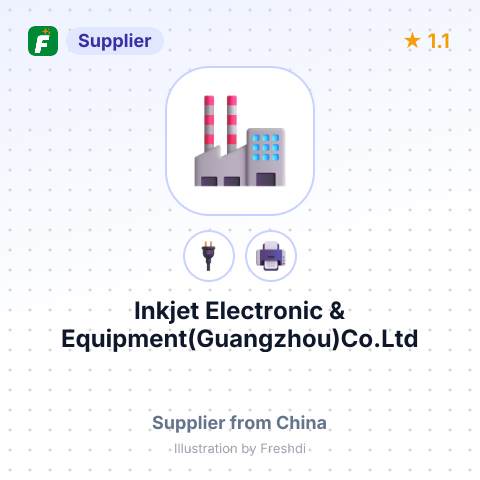 Inkjet Electronic & Equipment(Guangzhou)Co.Ltd – summary card, no photo uploaded yet