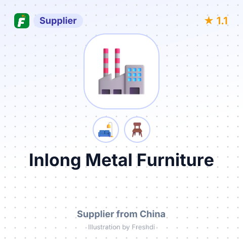 Inlong Metal Furniture – summary card, no photo uploaded yet