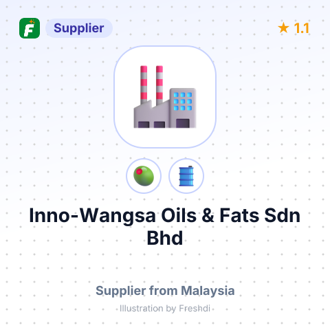 Inno-Wangsa Oils & Fats Sdn Bhd – summary card, no photo uploaded yet