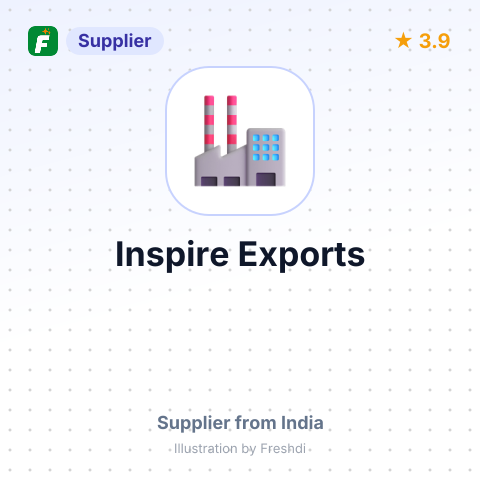 Inspire Exports – summary card, no photo uploaded yet