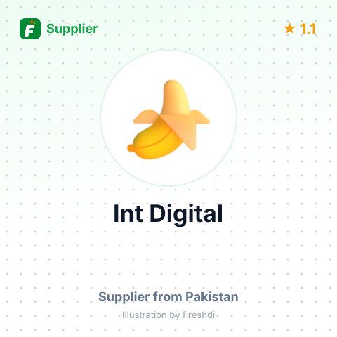 Int Digital  – summary card, no photo uploaded yet