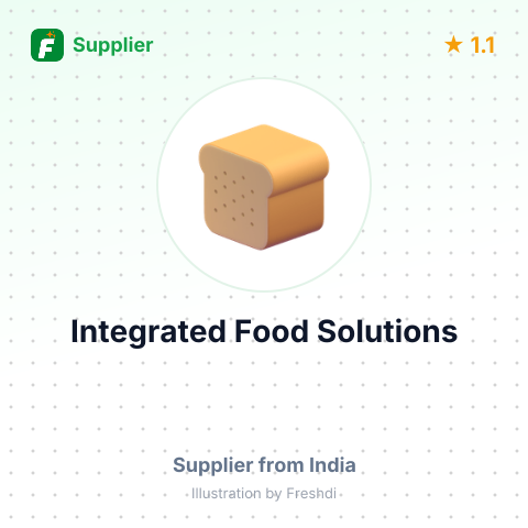 Integrated Food Solutions  – summary card, no photo uploaded yet