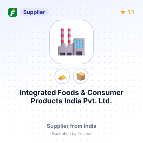 Integrated Foods & Consumer Products India Pvt. Ltd.  – summary card, no photo uploaded yet