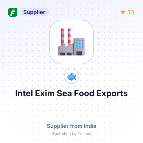 Intel Exim Sea Food Exports – summary card, no photo uploaded yet