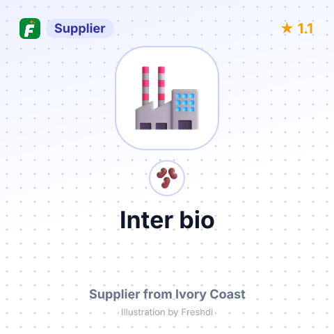 Inter bio – summary card, no photo uploaded yet
