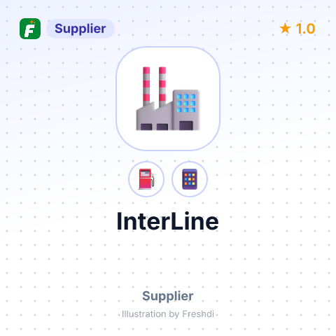 InterLine – summary card, no photo uploaded yet