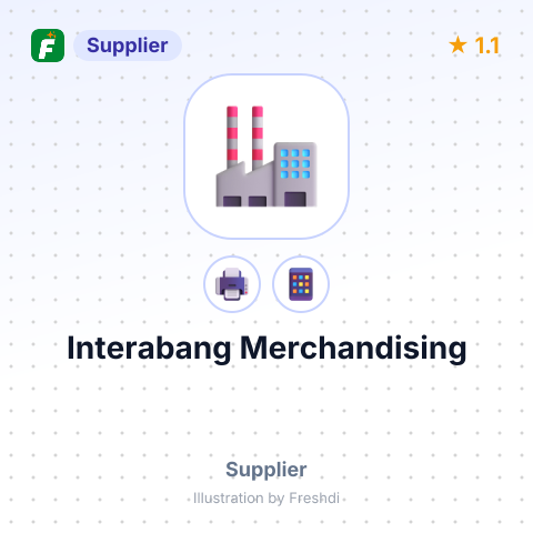 Interabang Merchandising – summary card, no photo uploaded yet