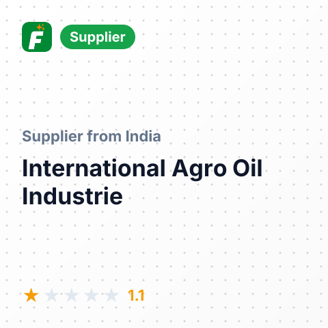 International Agro Oil Industrie – summary card, no photo uploaded yet