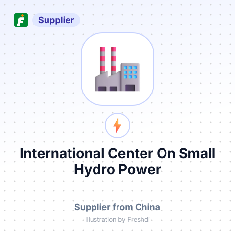 International Center On Small Hydro Power – summary card, no photo uploaded yet