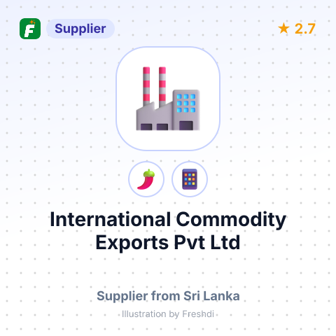 International Commodity Exports Pvt Ltd – summary card, no photo uploaded yet