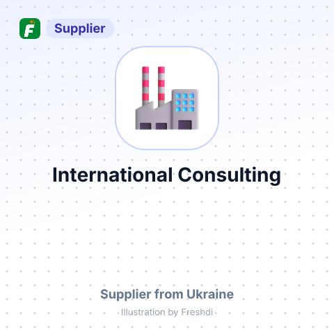 International Consulting – summary card, no photo uploaded yet
