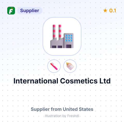 International Cosmetics Ltd – summary card, no photo uploaded yet
