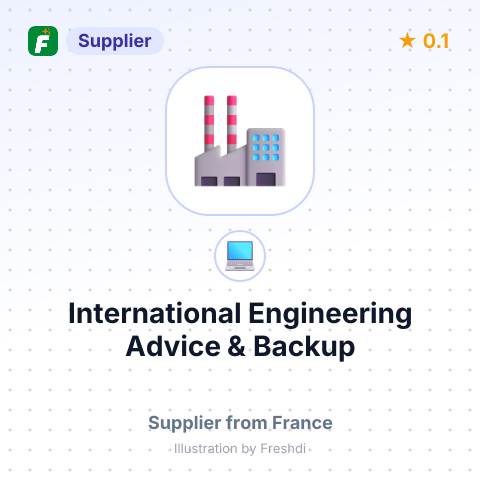International Engineering Advice & Backup – summary card, no photo uploaded yet