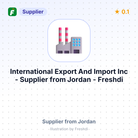 International Export And Import Inc  – summary card, no photo uploaded yet