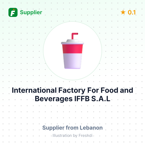 International Factory For Food and Beverages IFFB S.A.L – summary card, no photo uploaded yet