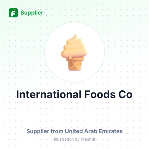 International Foods Co – summary card, no photo uploaded yet