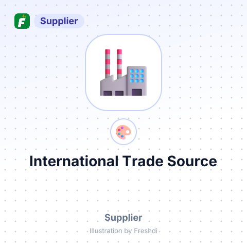 International Trade Source – summary card, no photo uploaded yet