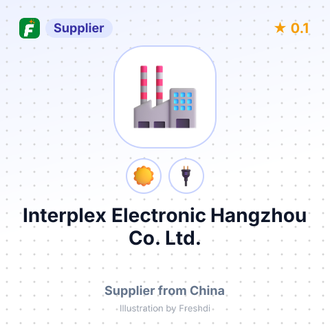 Interplex Electronic Hangzhou Co.,Ltd. – summary card, no photo uploaded yet