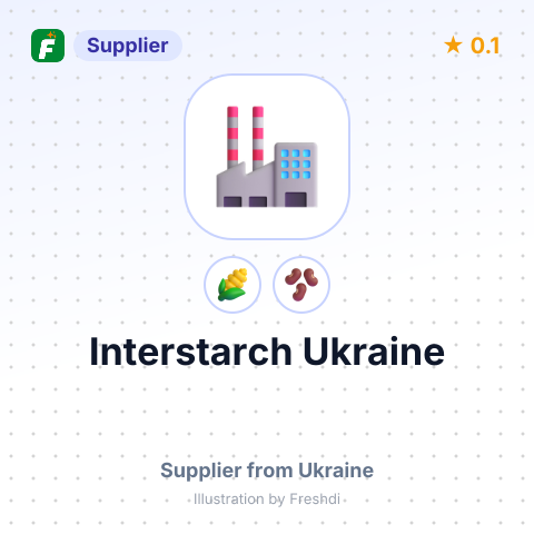 Interstarch Ukraine  – summary card, no photo uploaded yet