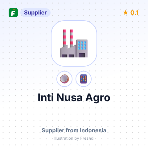 Inti Nusa Agro  – summary card, no photo uploaded yet