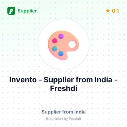 Invento  – summary card, no photo uploaded yet